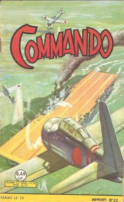 Scan de la Couverture Commando n 22